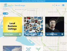 Tablet Screenshot of hellosandiego.com